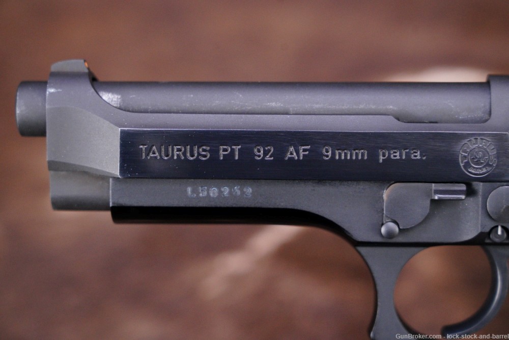 Taurus PT92AF PT-92-AF 9mm Luger Semi-Auto Pistol.-img-11
