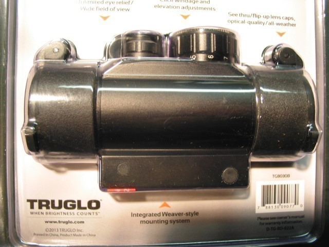 Truglo Red Dot 30MM Scope/Mount-NEW-img-3
