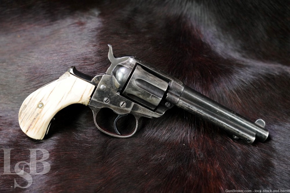 Colt Model 1877 Thunderer .41 LC Double Action Revolver, MFD 1888 Antique-img-0
