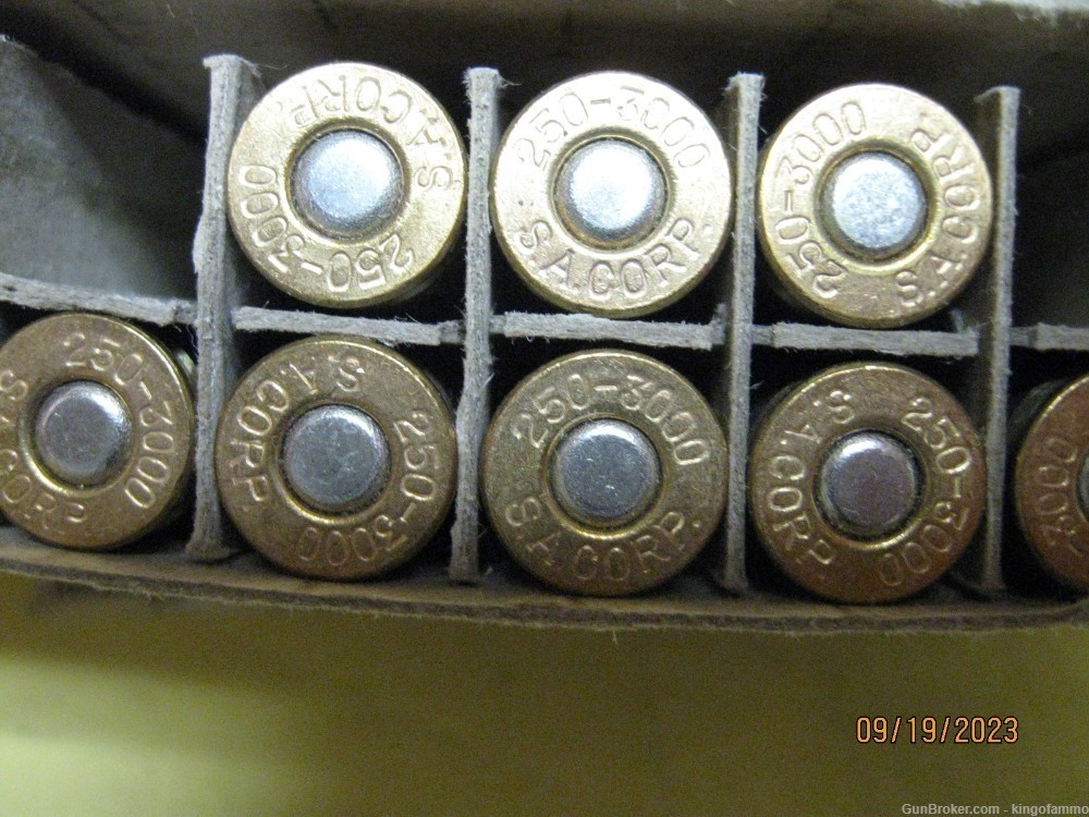 Rare now 250 Savage Classic Red Indian Vintage Bx; more 250-3000 ammo Avail-img-3