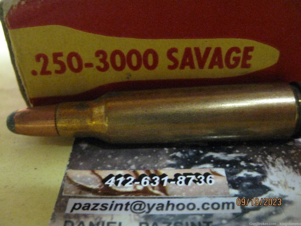Rare now 250 Savage Classic Red Indian Vintage Bx; more 250-3000 ammo Avail-img-5