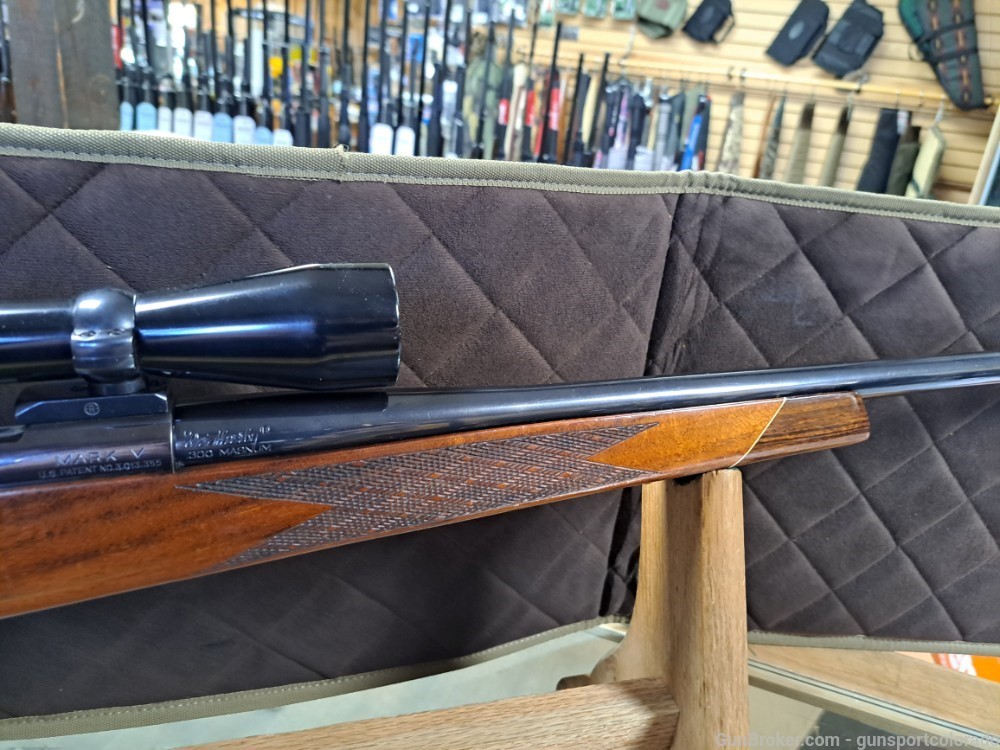 Weatherby Mark V Left Handed 300 WBY Mag West German With Optic-img-3
