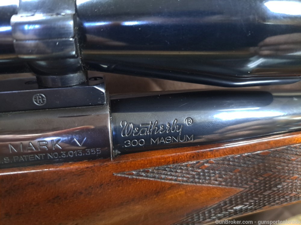 Weatherby Mark V Left Handed 300 WBY Mag West German With Optic-img-5