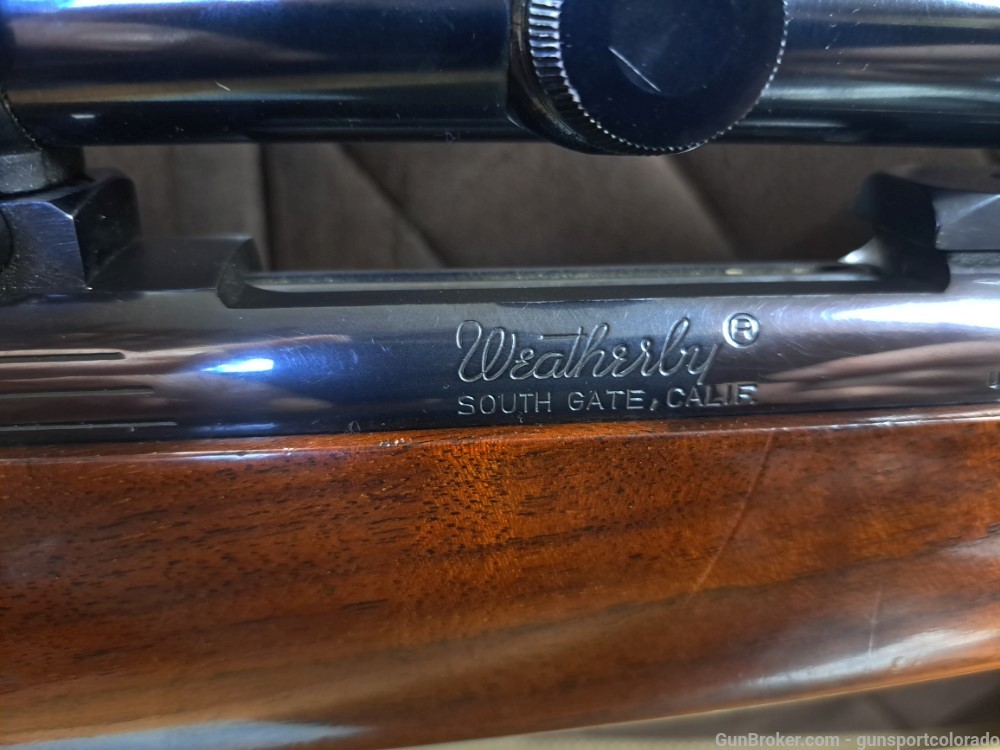 Weatherby Mark V Left Handed 300 WBY Mag West German With Optic-img-7
