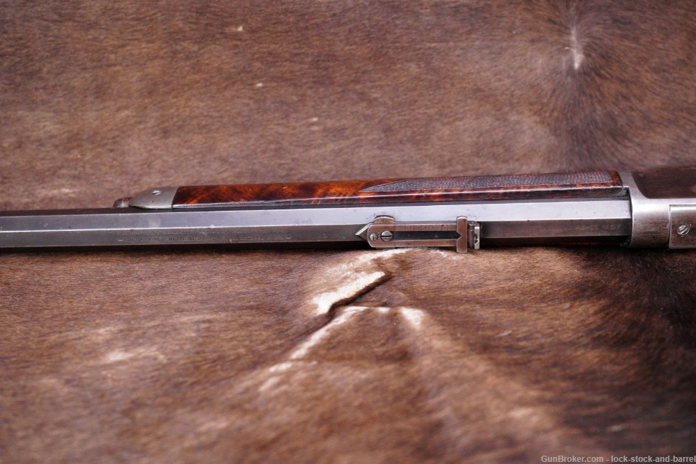 Winchester Model 1876 Centennial Deluxe .45-60 Lever Rifle, 1881 Antique-img-19