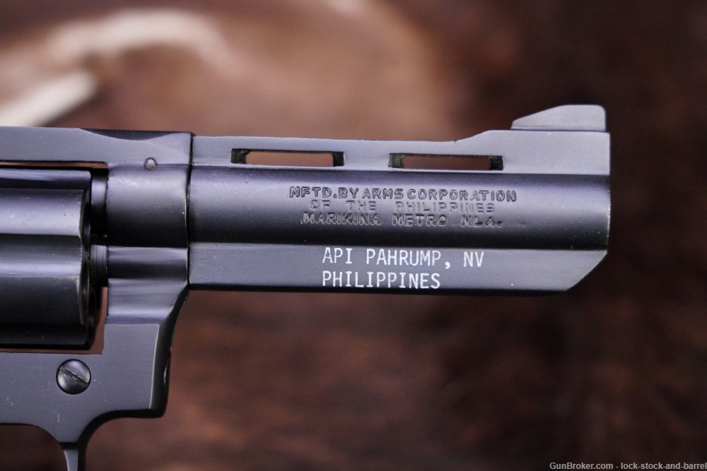 Armscor Model 210 .38 Special Spl 4” DA/SA Double Action Revolver -img-10