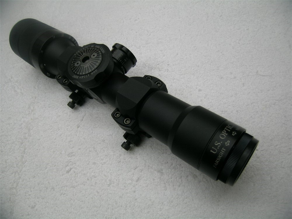 Early U.S. Optics ST-10 10X Scope, 35mm tube, ERGO, EREK, MOA-img-0