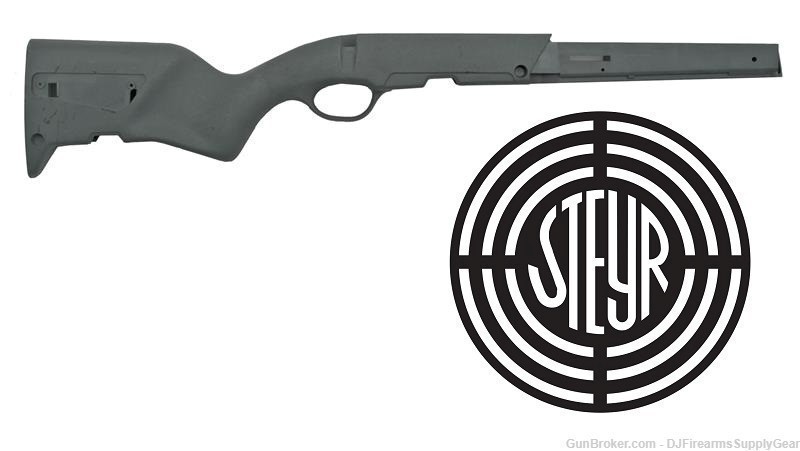 Factory STEYR SCOUT RIFLE GRAY SYNTHETIC STOCK All ORIGINAL-img-0