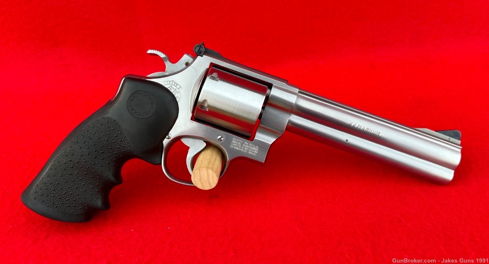 Smith & Wesson 629-1 Classic Hunter .44 Mag 6.5” Revolver Unfluted Pre-Lock-img-3