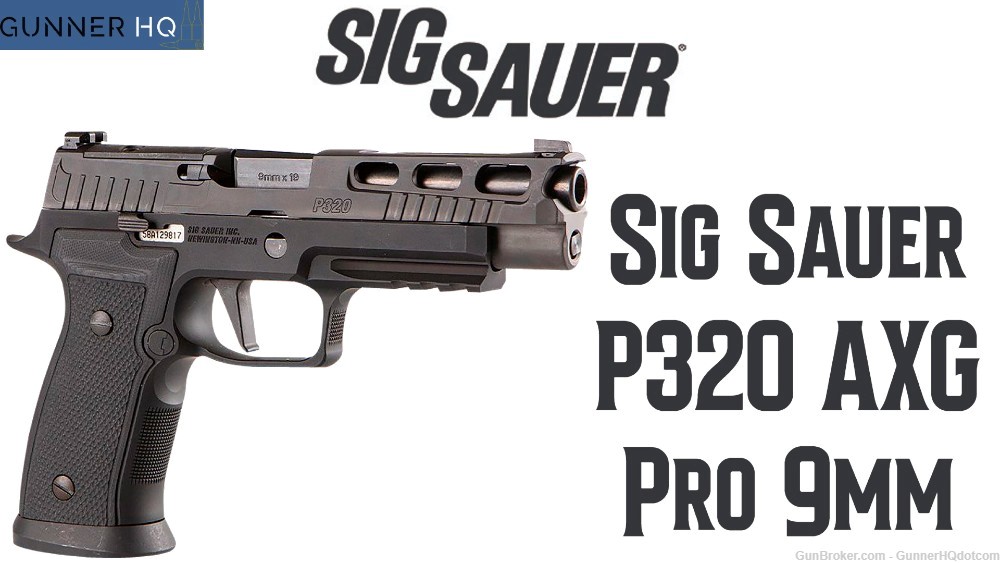 Sig Sauer P320 AXG Pro 9mm 17+1 4.7" Barrel Optics Ready-img-0