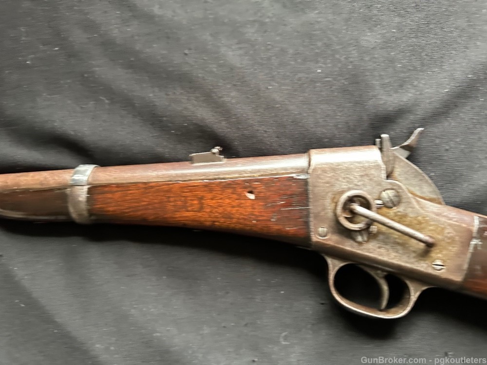 Scarce Civil War Remington "Split-Breech" Carbine, Type II,, .50 CF -img-27