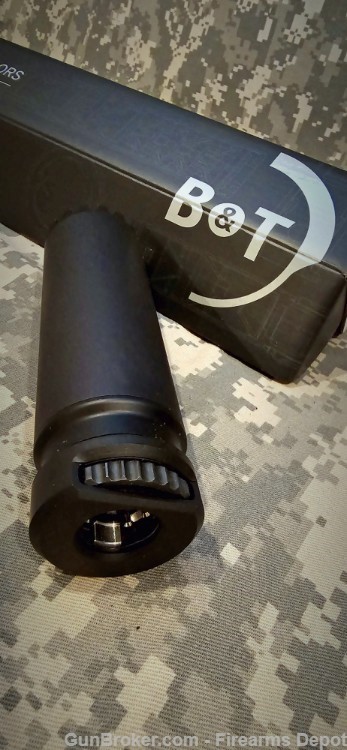 B&T 9mm COMPACT RBS SQD 3-lug Suppressor APC9 AP9K GHM9 KH9 SPC9  HK SP5 -img-5
