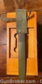 SPANISH CETME 91 BAYONET WITH SCABBARD-img-4