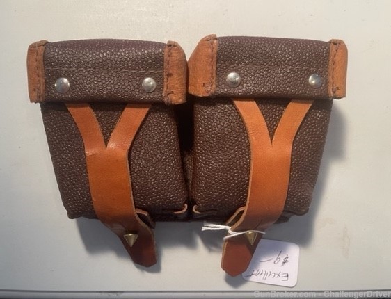Mosin Nagant Double Ammo Pouch - Very Good Condition!-img-0