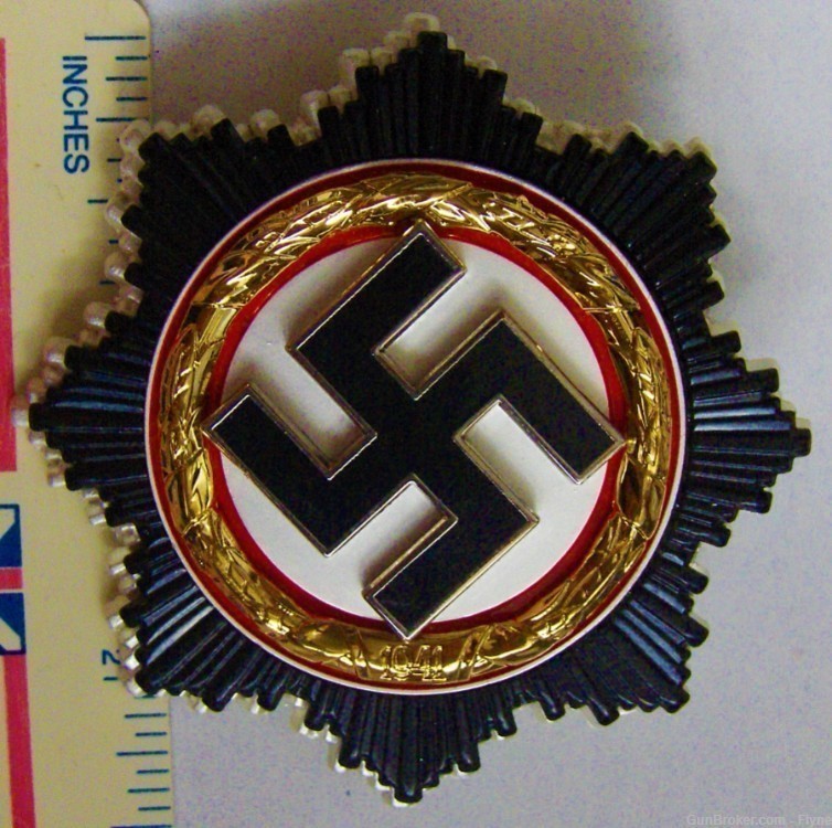 Third Reich Germany, WWII era German Cross in Gold REPRODUCTION  (81)-img-0