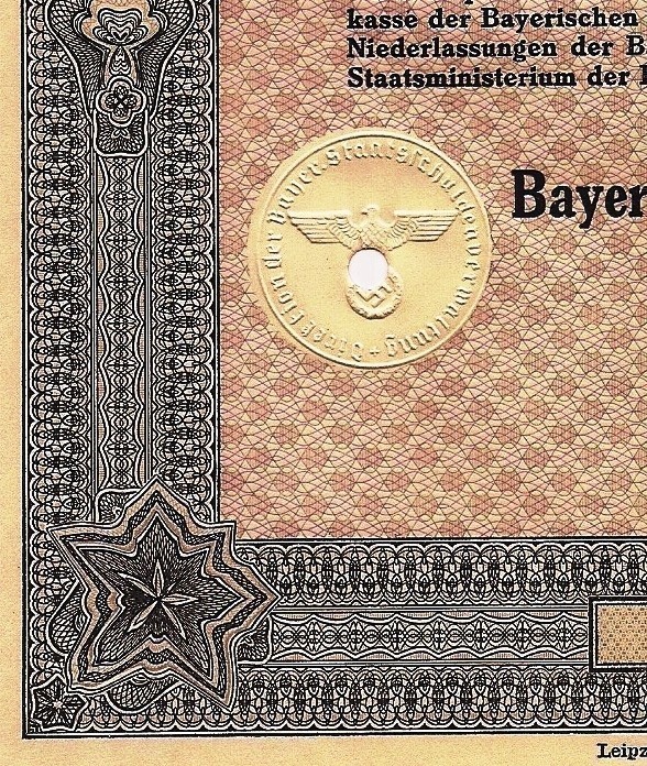3.5% Bond of the state of Bavaria, 5000 RM, 1941-img-1
