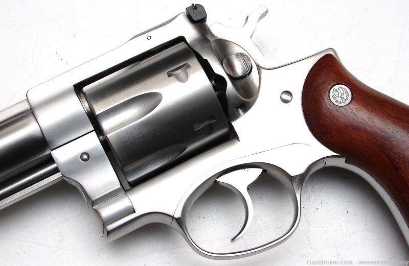 Ruger Stainless .44 Mag Redhawk 5.5" Revolver LNIB w/papers, Mfr. 2000-img-8
