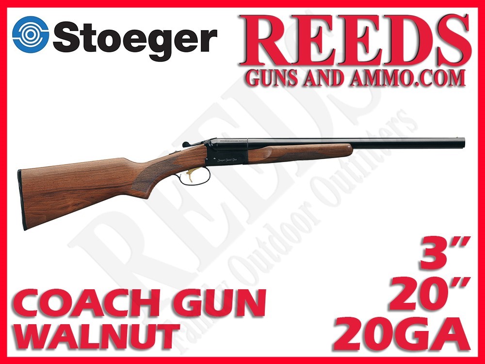 Stoeger Coach Gun Walnut Blued 20 Ga 3in 20in 31461-img-0
