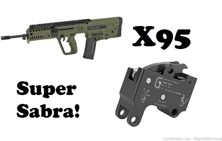 IWI Tavor X95 5.56 NATO XG18 18" ODG & Geissele Super Sabra trigger pack!-img-0