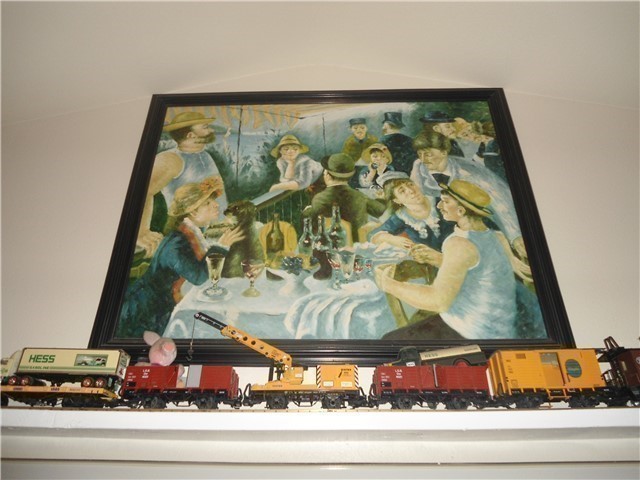 "The Boat Party" painting  large /  Renior     4 x 4-img-0