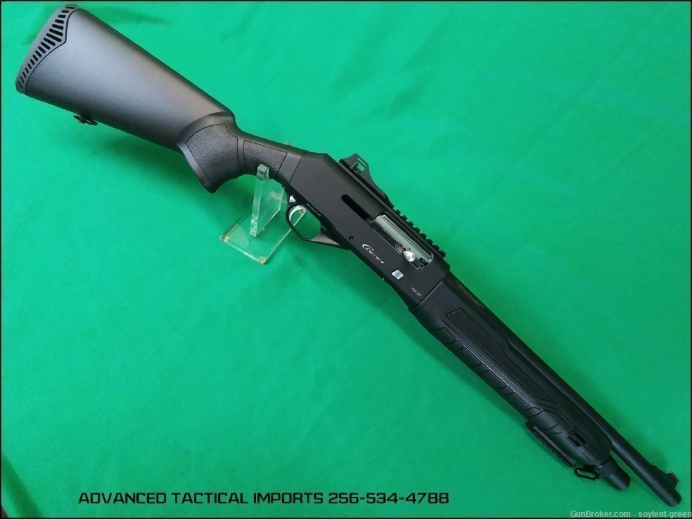 Tacitcal AUTO Defense Shotgun NEW 12ga 18.5" 6shot w/ Chokes &rails WE SHIP-img-0