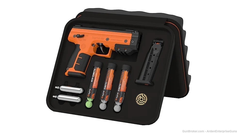 Byrna SD XL Pepper Kit: Orange Non-Lethal, CO2 powered, No FFL required-img-0