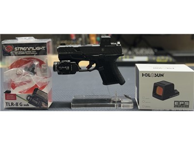 NEW Shadow Systems War Poet CR920 holosun eps TLR8 sub 43X 9MM GLOCK 19 26
