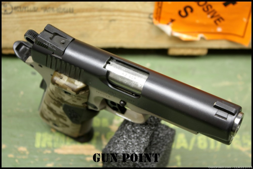 Kimber Pro Covert II Laser Grips Bi-Tone 45 ACP 1911*Penny*Start No Reserve-img-8