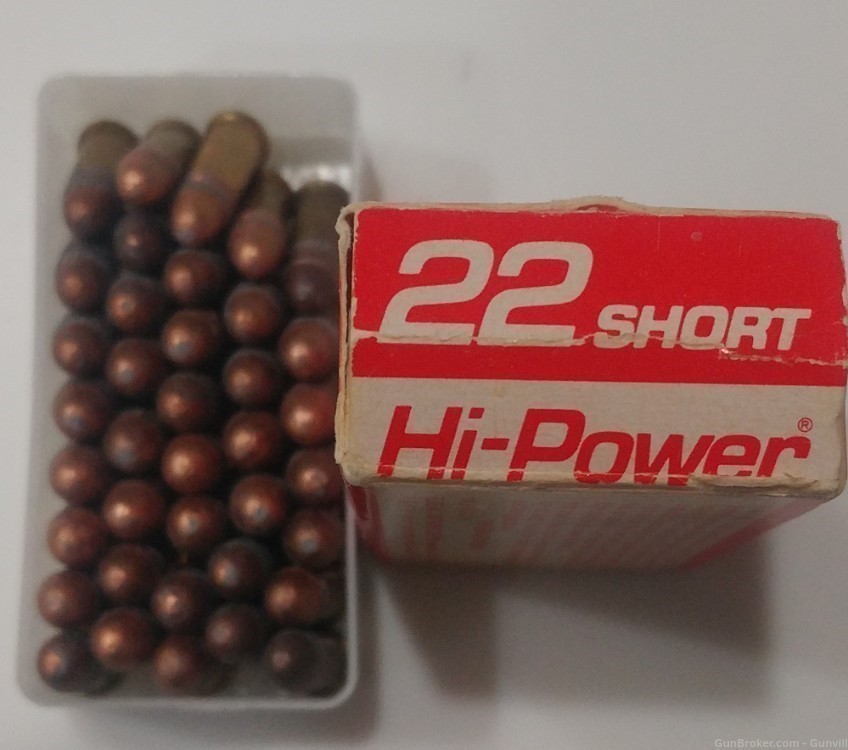 Vintage Federal Hi-Power 22 Short 38 Rounds-img-0