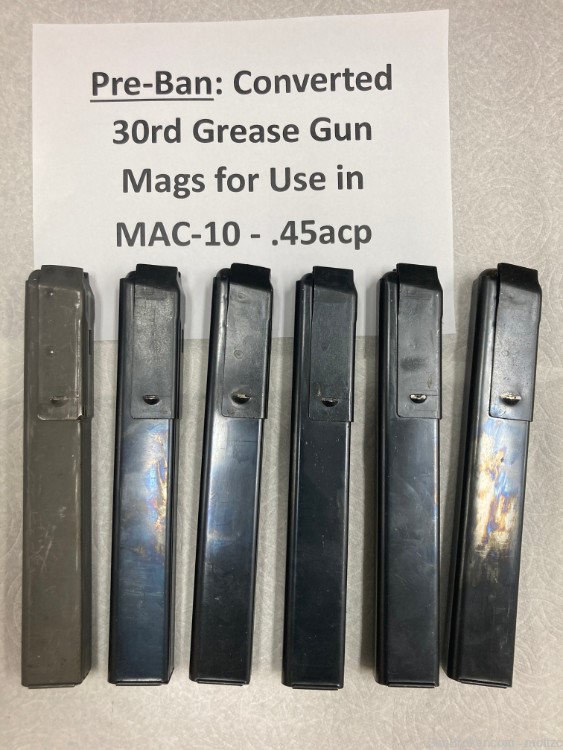 One (1) 30rd .45 acp Grease Gun Mag for MAC-10 – PRICE PER MAG – Pre-BAN-img-0
