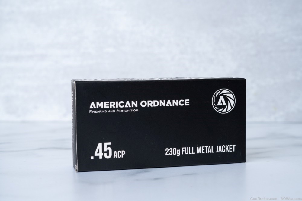 American Ordnance .45ACP 230g FMJ 50rd Box-img-0