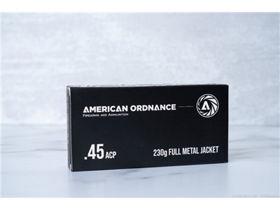 American Ordnance .45ACP 230g FMJ 50rd Box