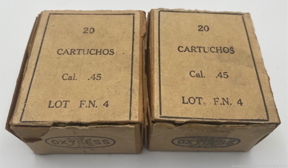 FN .45 acp ammunition Vintage and Collectible -img-0