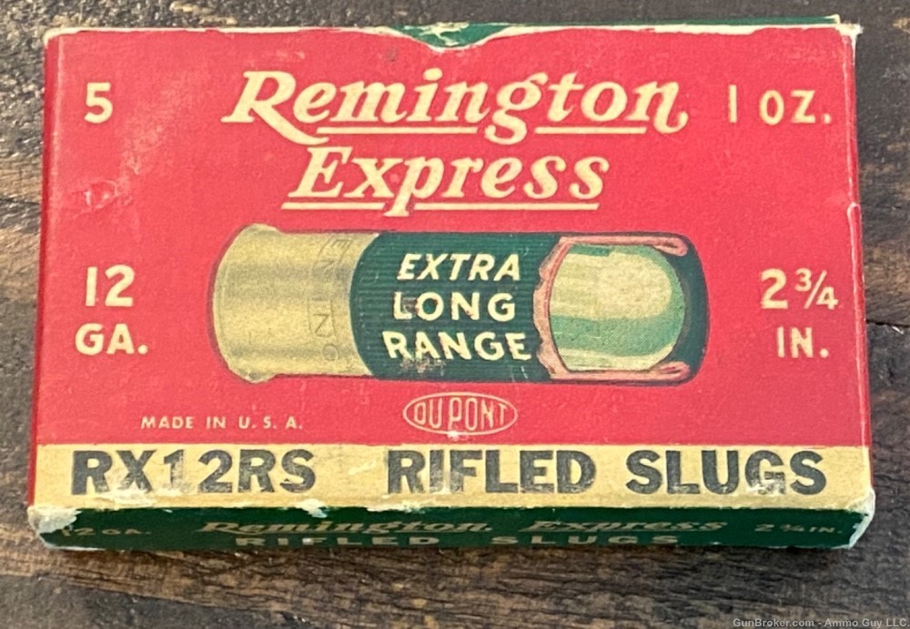 Remington Express 12 gauge Rifled slugs-img-0