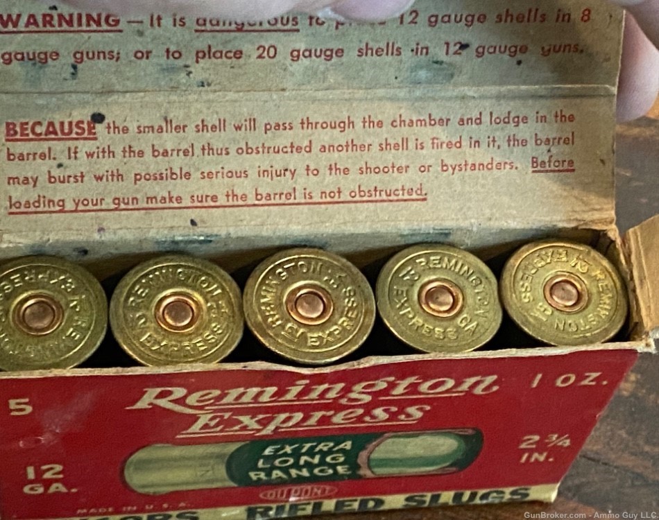 Remington Express 12 gauge Rifled slugs-img-6