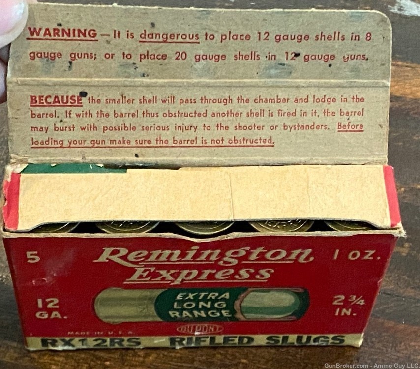Remington Express 12 gauge Rifled slugs-img-2