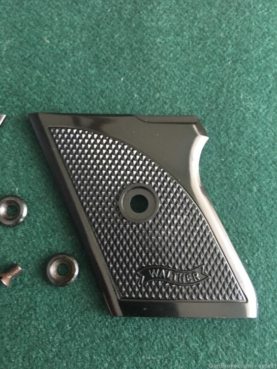 Walther TPH Factory Black Grips with Escutcheons & Screws-img-2