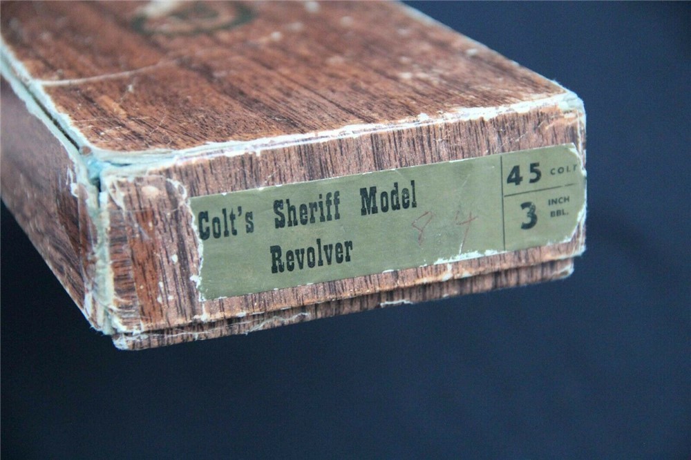 Colt Sheriff 3" Original Box .45 Colt-img-0