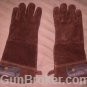 Leather Grill Gloves sz L reg Slight use BBQ Grab Life -img-0