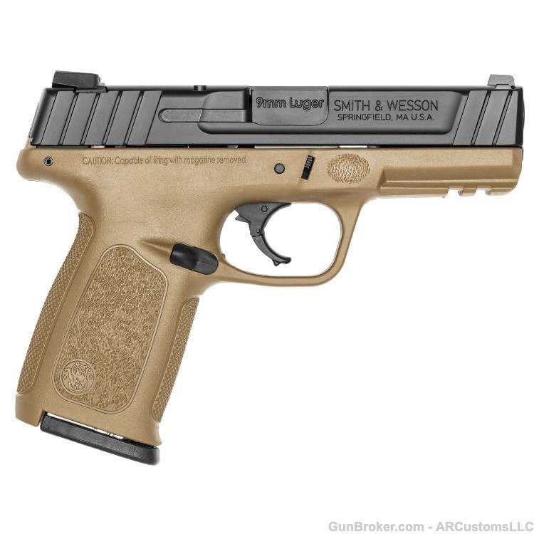 SMITH & WESSON SD9 BLACK /FLAT DARK EARTH 9MM 4" BARREL 16-ROUNDS FS-img-6