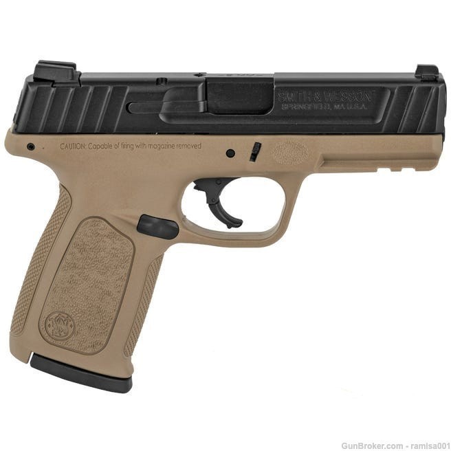 SMITH & WESSON SD9 BLACK /FLAT DARK EARTH 9MM 4" BARREL 16-ROUNDS FS-img-0