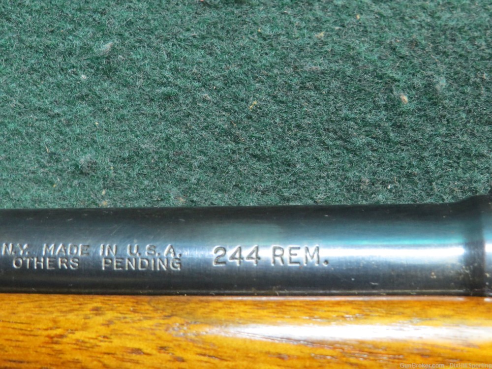 Remington 722 .244 Rem 24" 1955, Very Good Condition, Nice-img-9