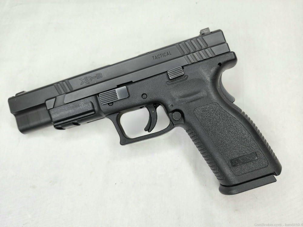 Springfield Armory XD-9 Tactical 2 10Round Mags 9MM Night Sights 16954-img-0