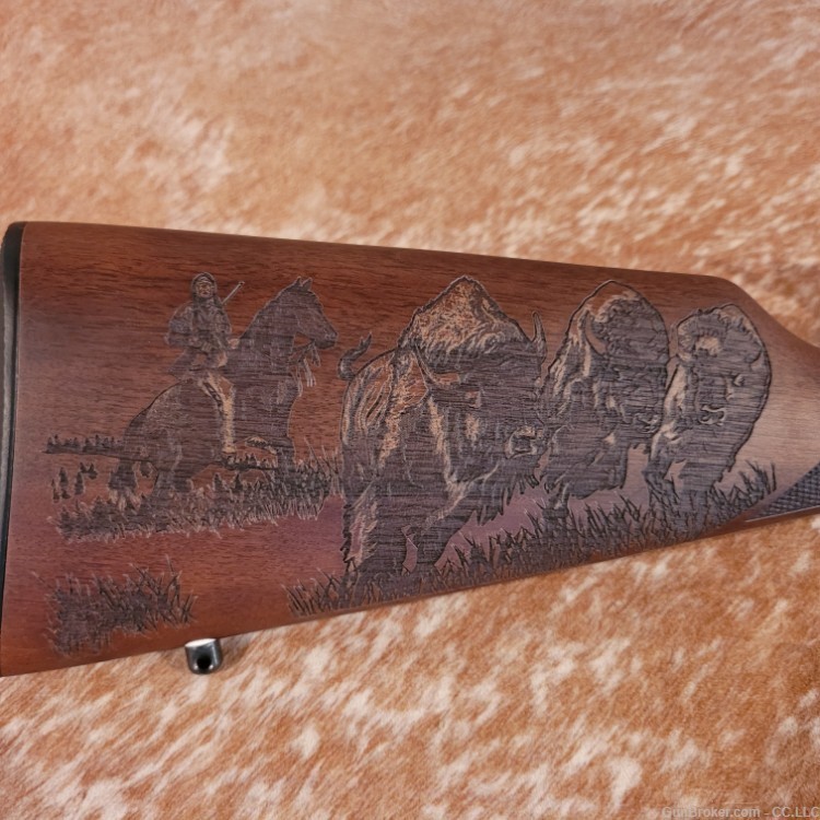Heritage Rough Rider Rancher Carbine .22LR - Buffalo Portrait -img-1