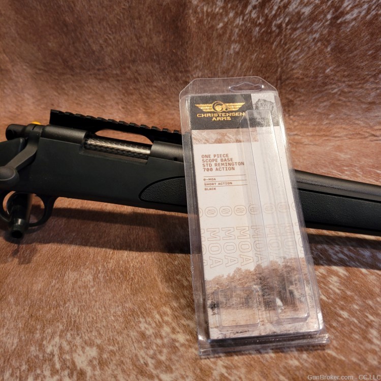 Remington 700 ADL .22-250 w/ Christensen Arms Scope Base 0 MOA-img-2