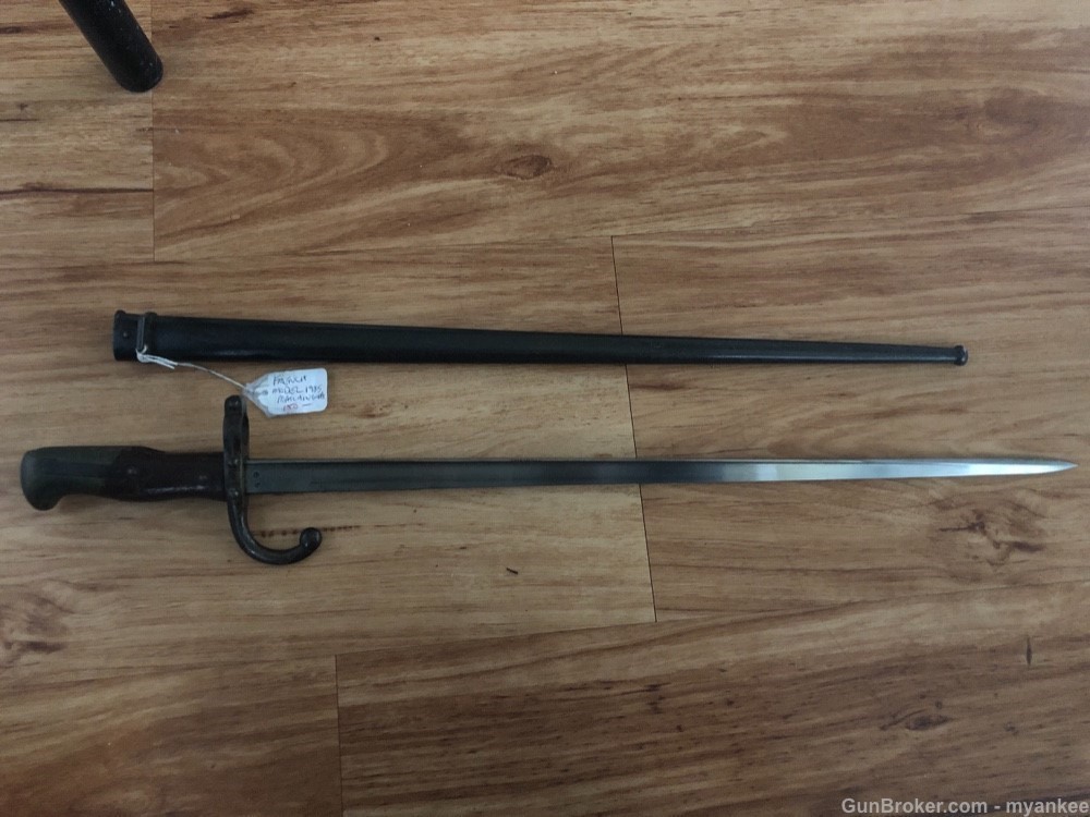 French Model 1835 Bayonet & Scabbard Matching-img-0