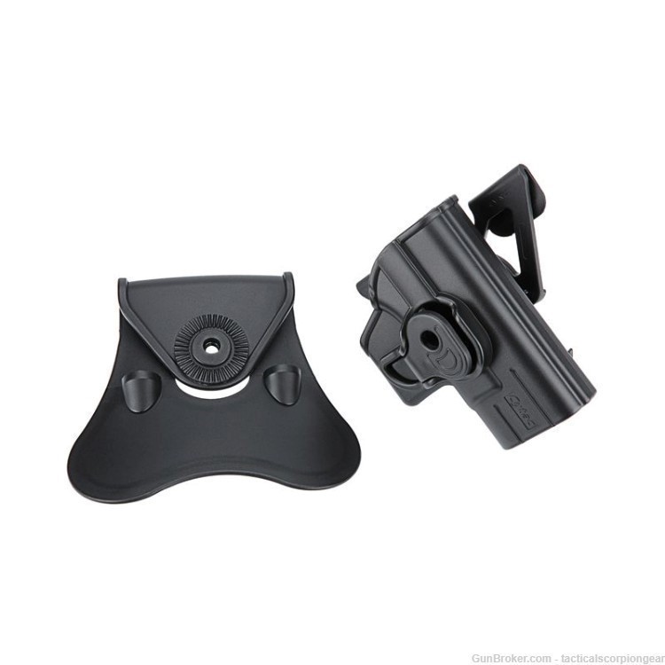 Level II  Paddle Holster: Fits Keltec Ruger LCP 380-img-0