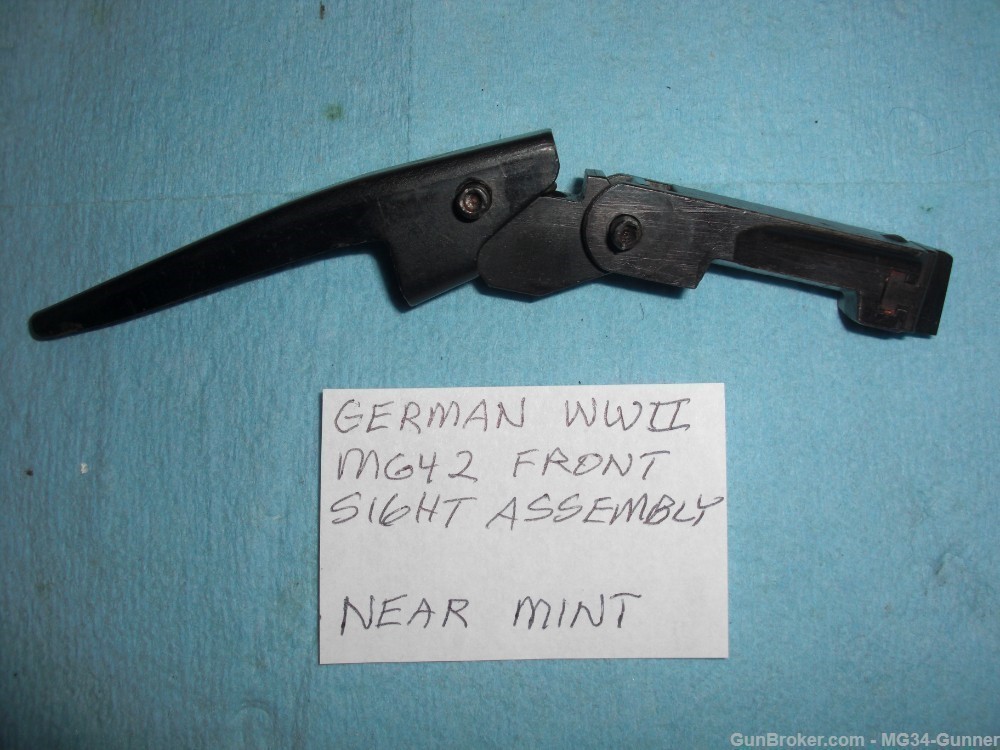 German WWII MG42 Front Sight Assembly - NEAR MINT CONDITION-img-0