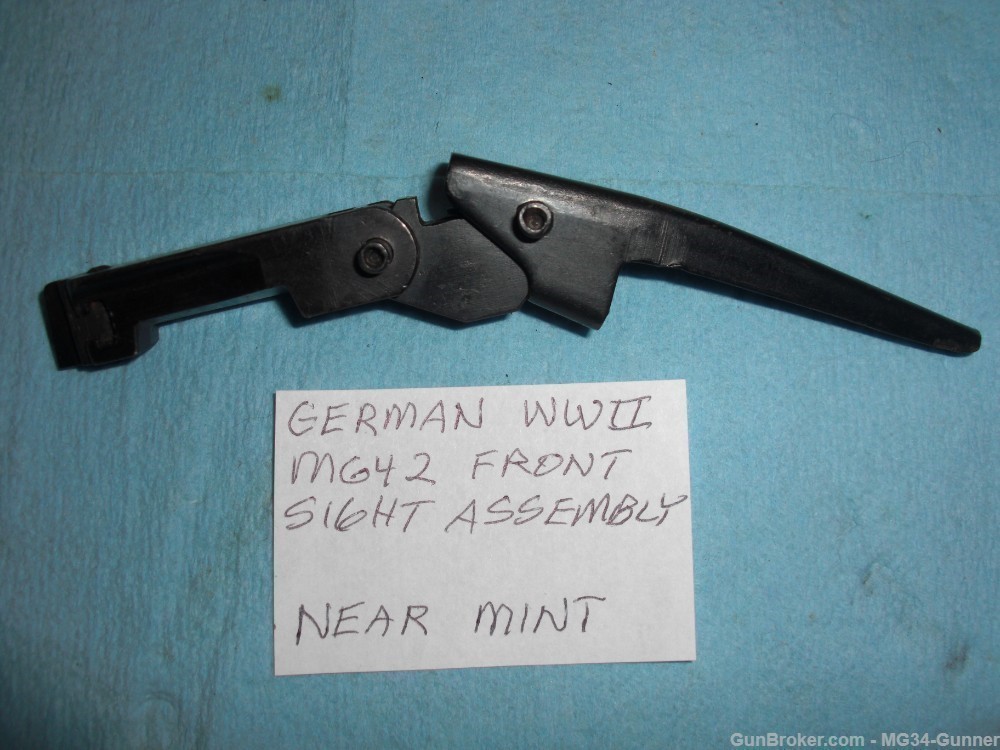 German WWII MG42 Front Sight Assembly - NEAR MINT CONDITION-img-1