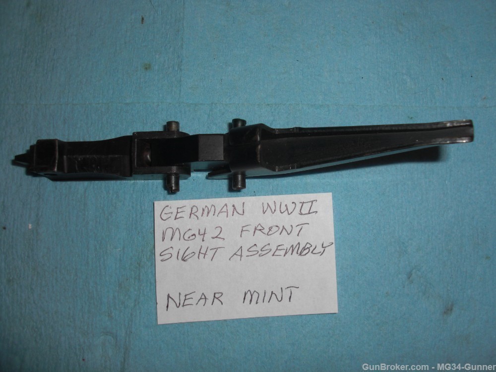 German WWII MG42 Front Sight Assembly - NEAR MINT CONDITION-img-2